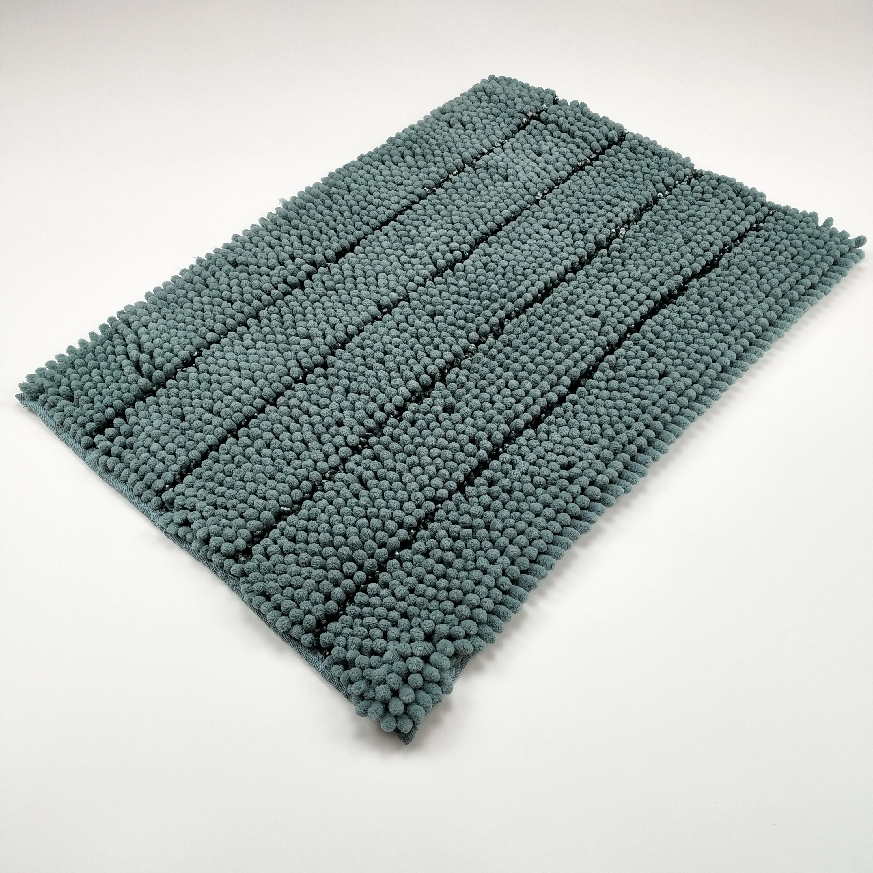 Simple Delicate Noodle Rugs Shaggy Carpet Shiny Chenille Floor Mat Plush Square Modern Kitchen Rugs Bedroom Carpet Solid Color
