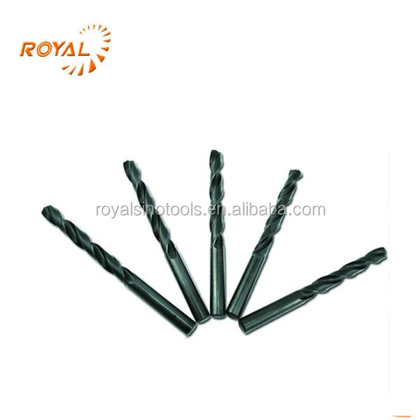 Royal Sino High Quality Metal Drilling Hss4241/4341 Twist Straight Shank Drill Bit For Metal