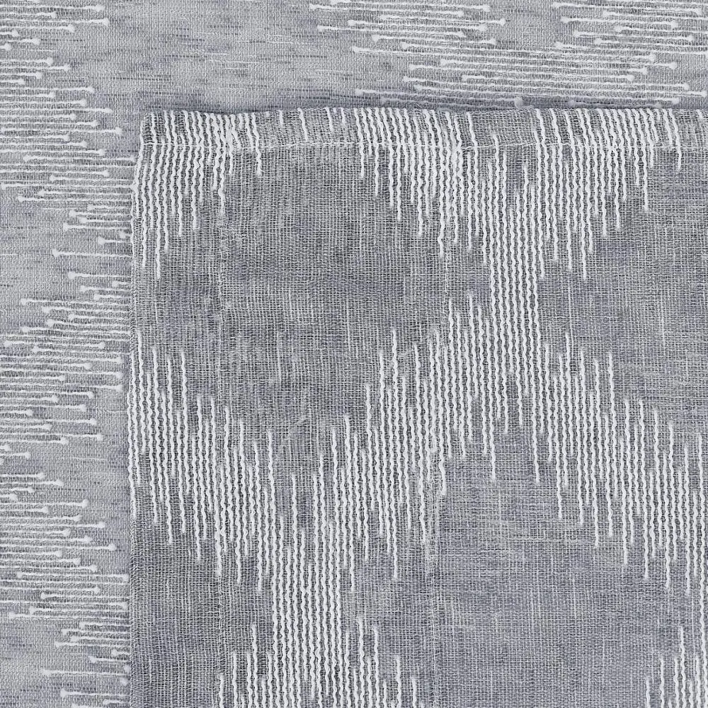 waxed and mint polyester sheer curtain fabric linen curtain