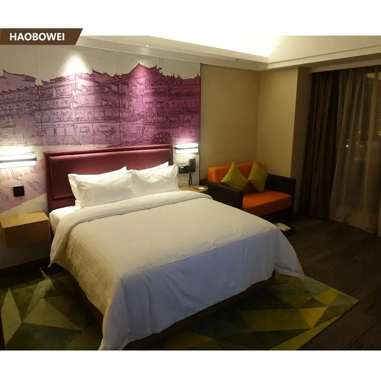 5 Star Hotel Project Hampton by Hilton Hotel Bedroom Supplier New Design Modern Attractive Hotel Furniture