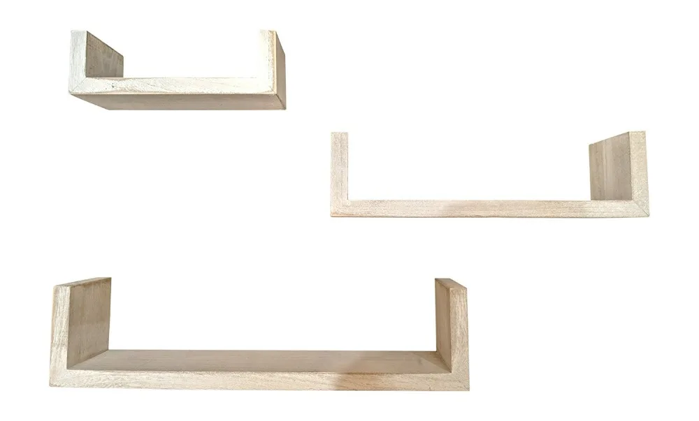 
New Arrival 3 Set Floating U Shelves Home Decor Floating Shelf 