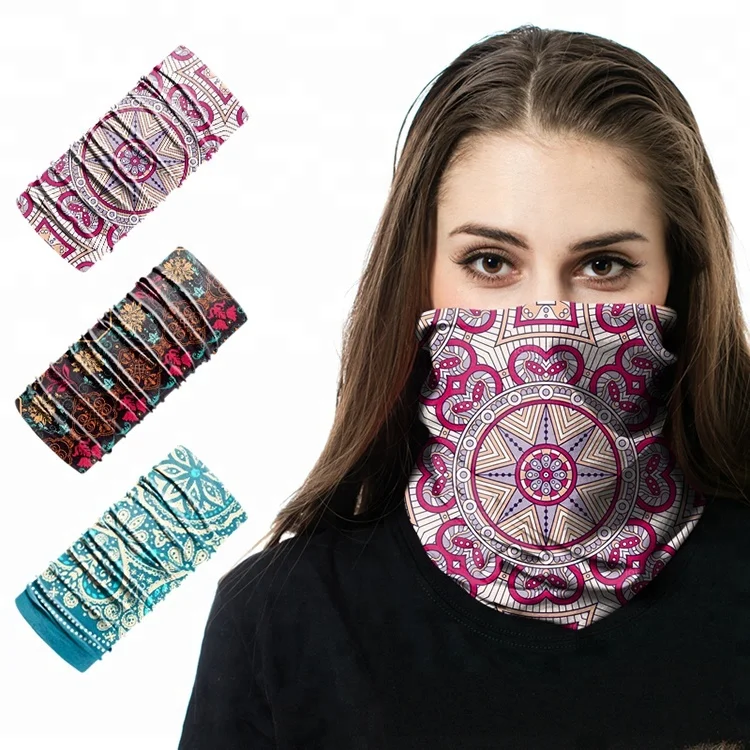 
Professional Manufacturer Custom 100% Polyester High Quality Muslim Bandana Women Head Wraps Scarf 