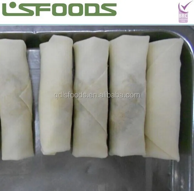 
China IQF frozen spring rolls snacks 