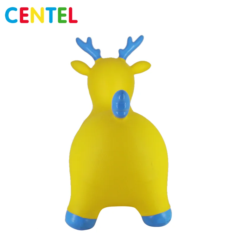 
Cute Jumping Deer Children Outdoor Toys Inflatable Animal Toys For Kids 