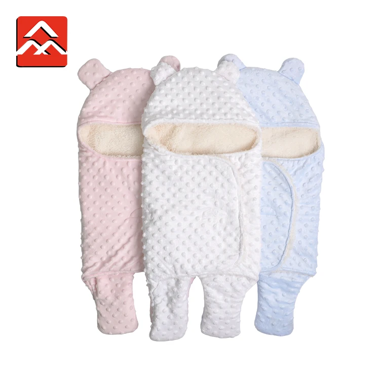 
Customized Super soft Newborn Swaddle Blanket Baby 