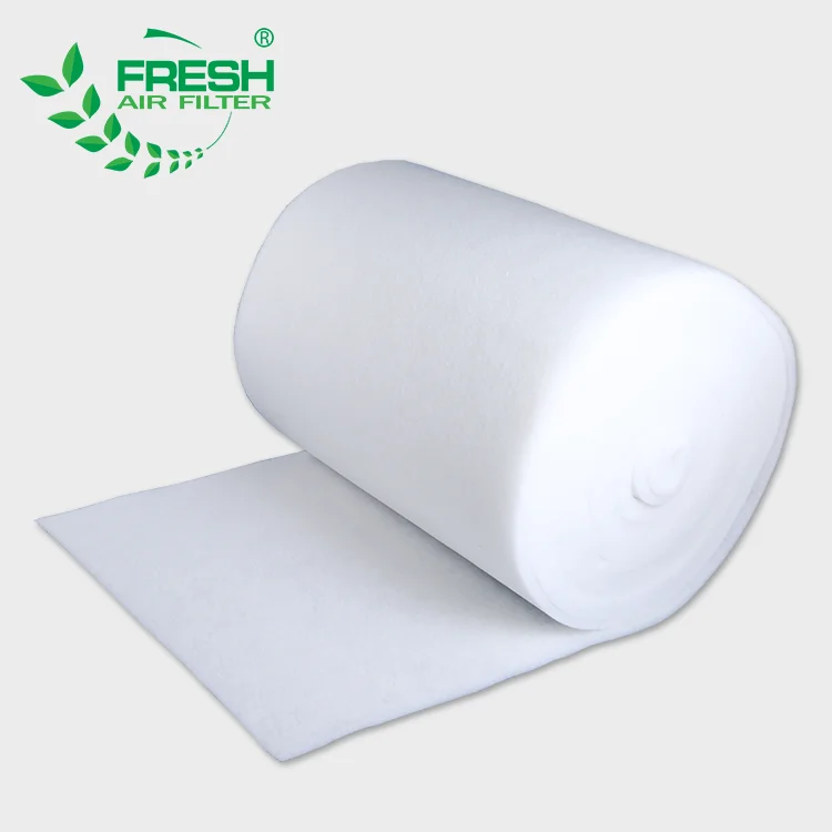 G4 Air Inlet Filter Cotton Washable Air Filter Material for Car Dyeing Station