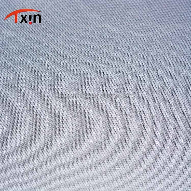 
shimmer Microfiber plain fabric made of draw textured yarn 