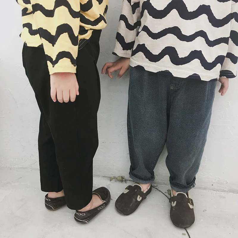 
2019 wholesale children boys casual boys jeans pants denim new design denim jean 