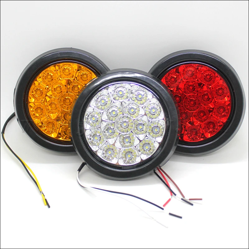 Shiliduo 12v 24v truck led tail light three colors for your choice