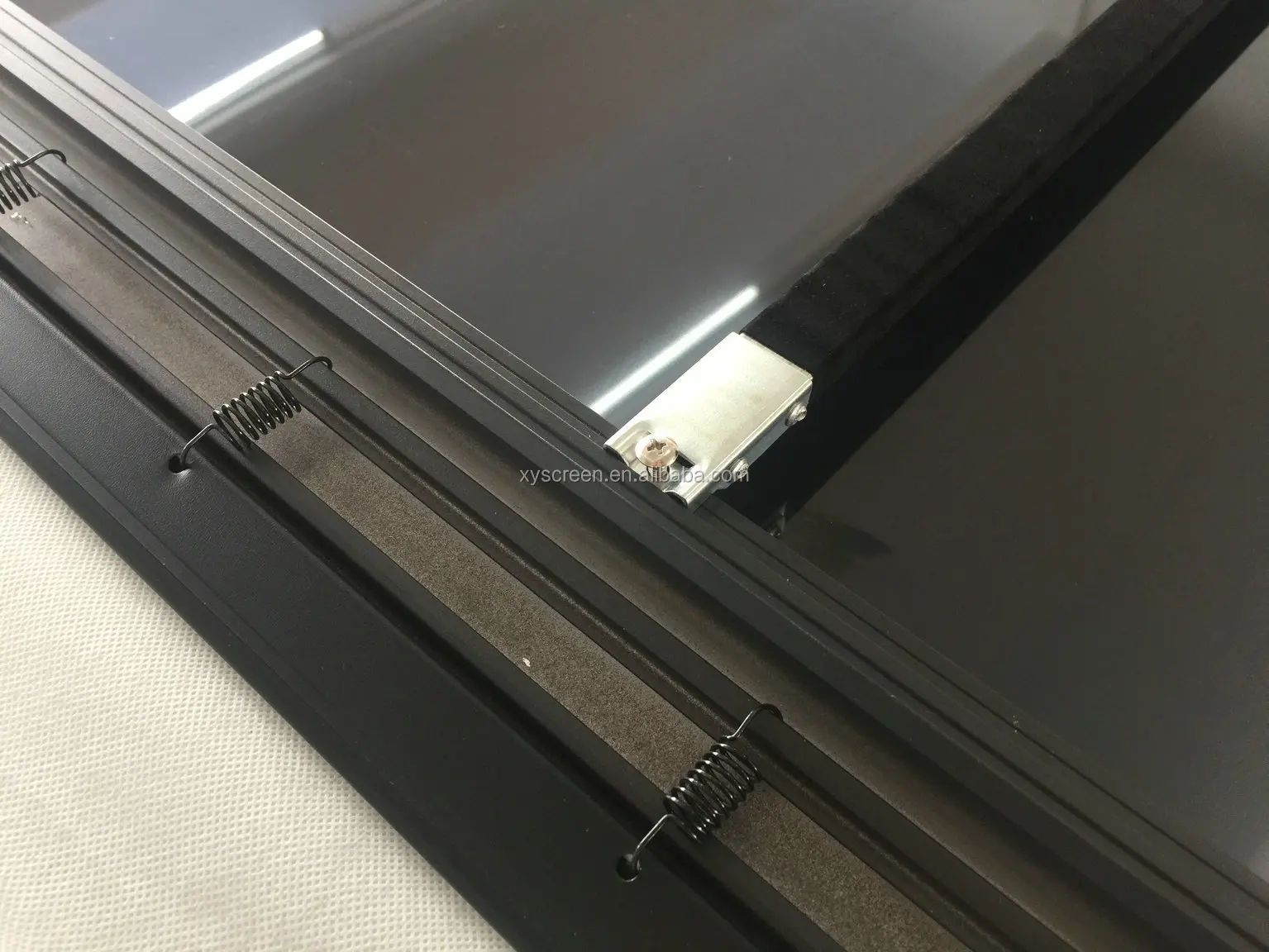 XY экран ALR черного цвета с украшением в виде кристаллов и проекционного экрана домашнего кинотеатра для Epson 4k