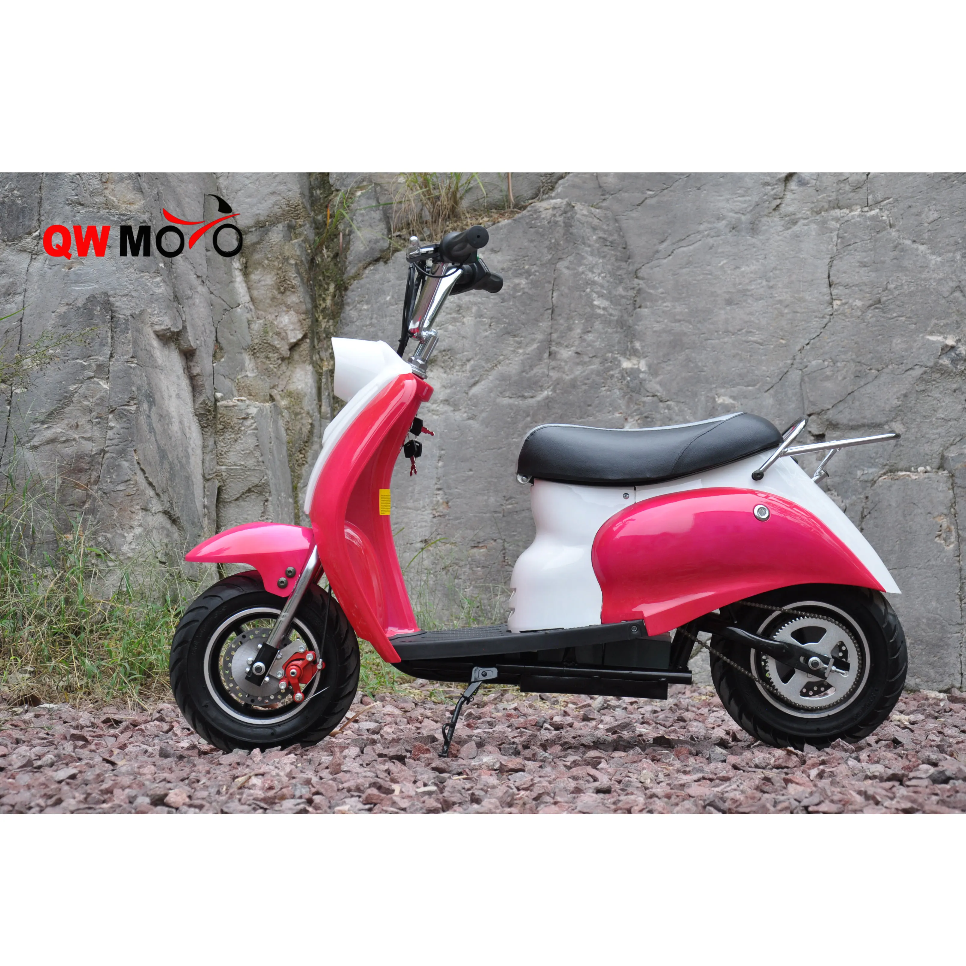 QWMOTO new 350w mini electric scooter high quality motorcycles electric baby toy motos for kids