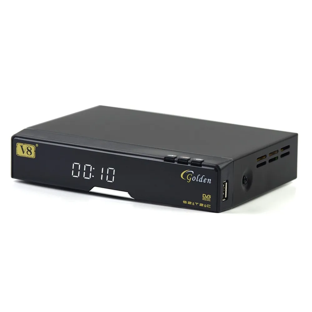 
openbox v8 goldendvb-s2+c+t2 iptv satellite receiver v8 Golden combo Satellite receiver 