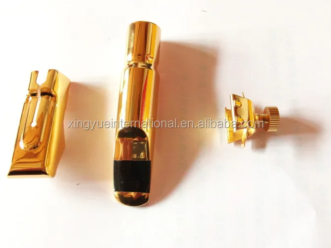 Brass material tenor saxophone mouthpiece