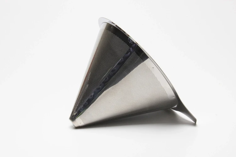 Paperless Vietnamese Mesh Drip Cold Brew Reusable Stainless Steel Coffee Filter Coffee & Tea Tools 304 Stainless Steel,metal 2pc