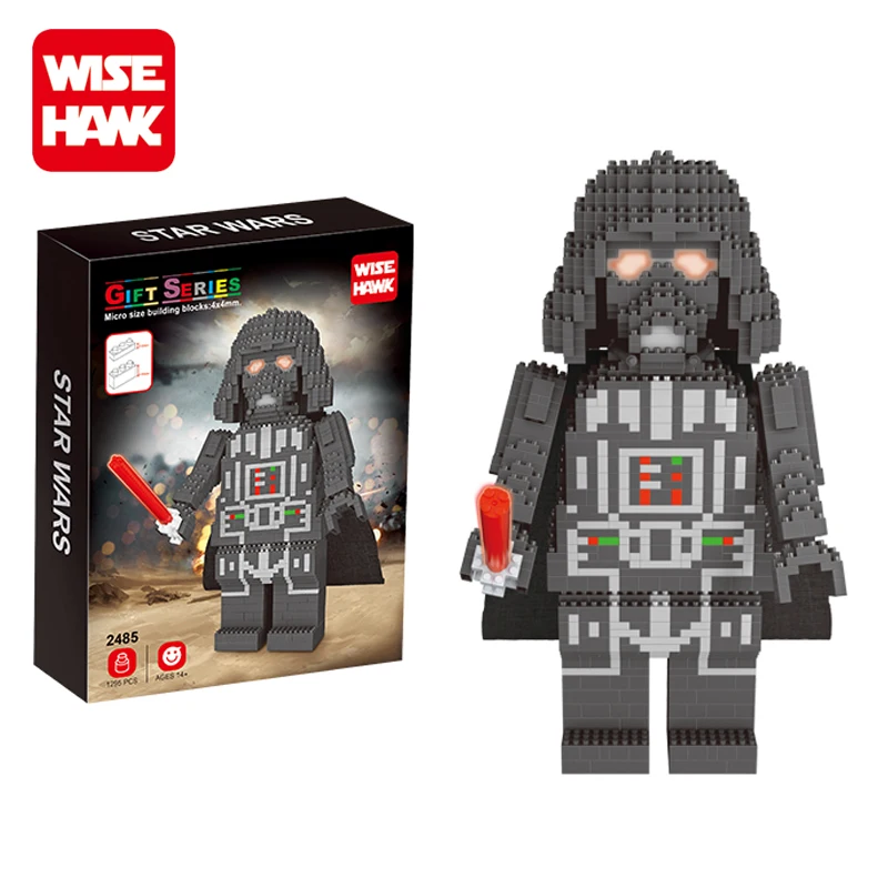 Wisehawk plastic mini building block bricks construction toys best selling toys