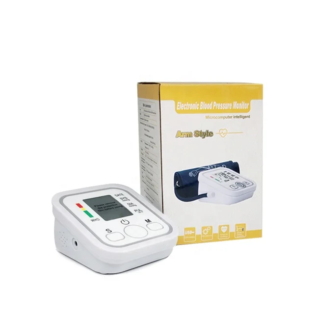 
Health Medical Digital Arm BP Monitor with Voice 