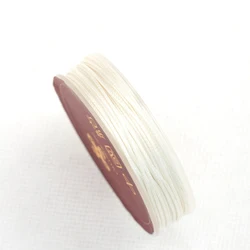 LONGJIE 12 colors 1mm  multicolor round polyester Korea wax cord for jewelry making