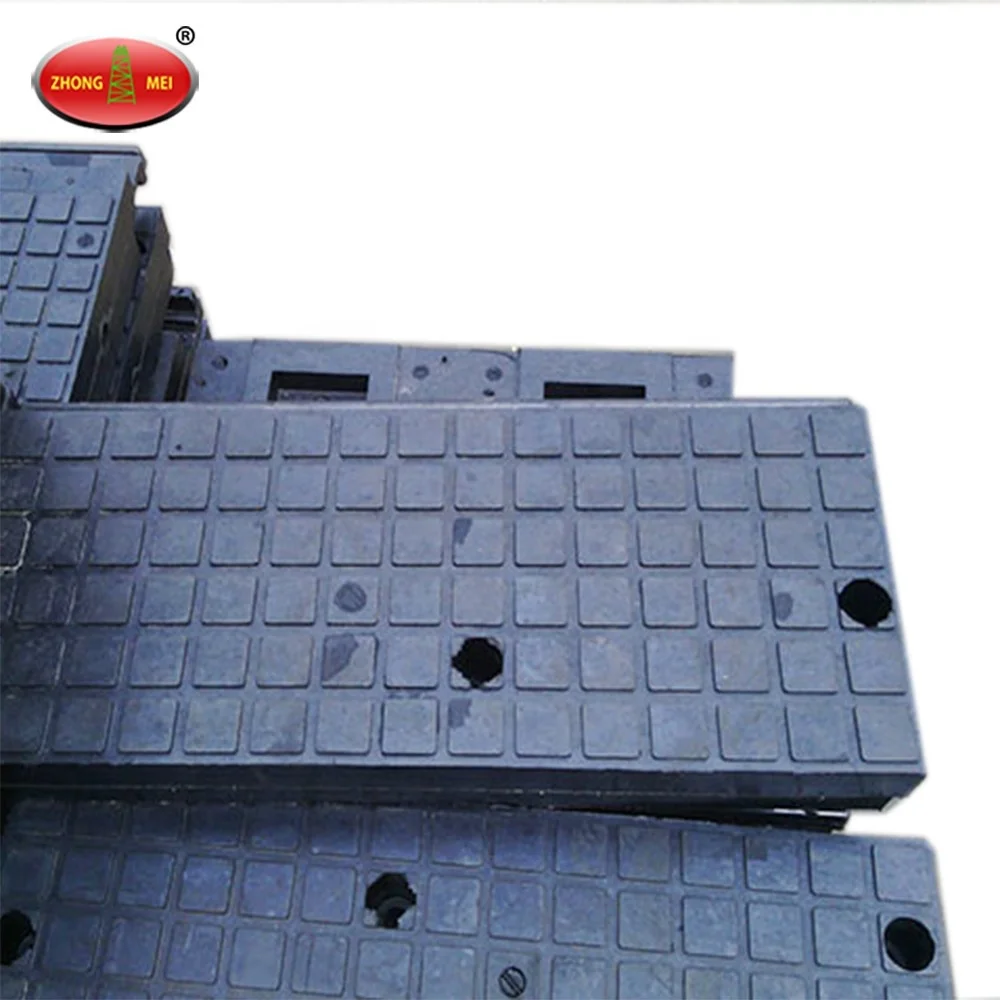 Railway Level Crossing Rubber Buffer Plate