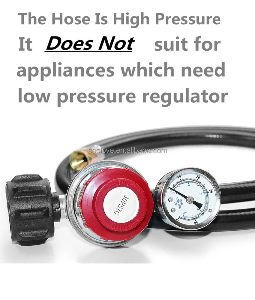 Шланг регулятора пропана 5 футов в сборе