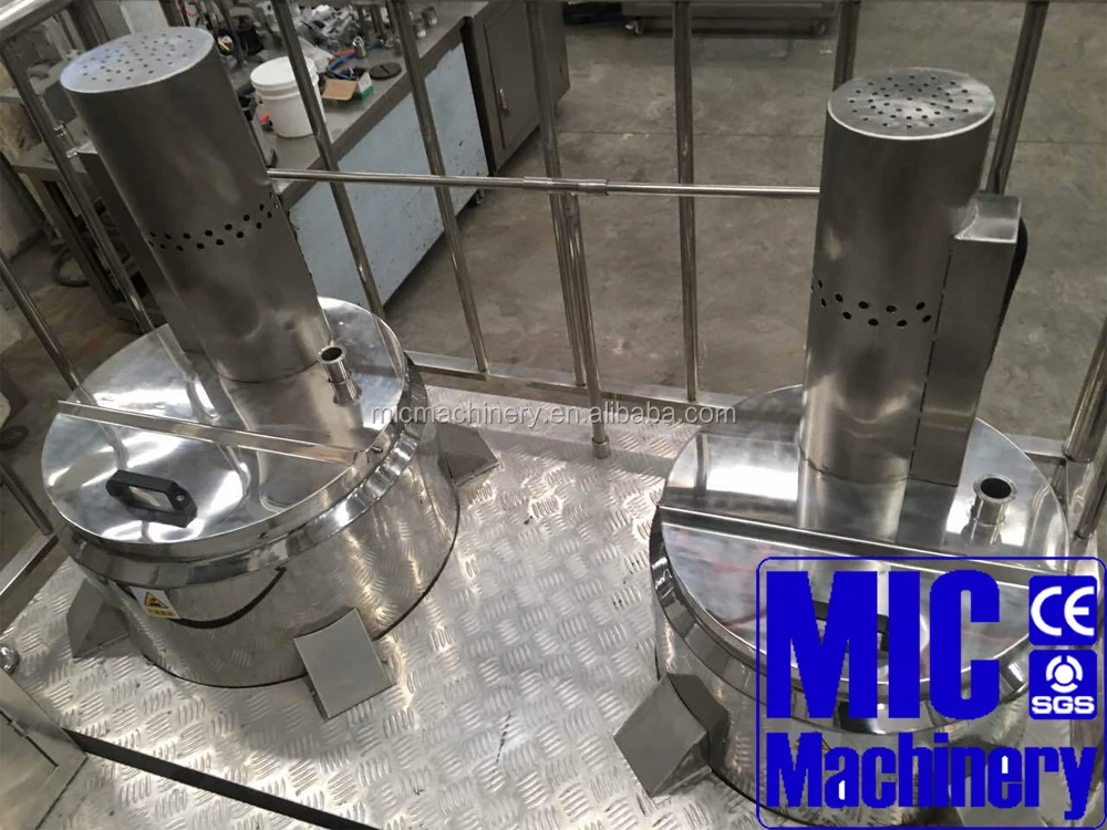 MICmachinery MIC-100L lotion making machine with high shear homo mixer