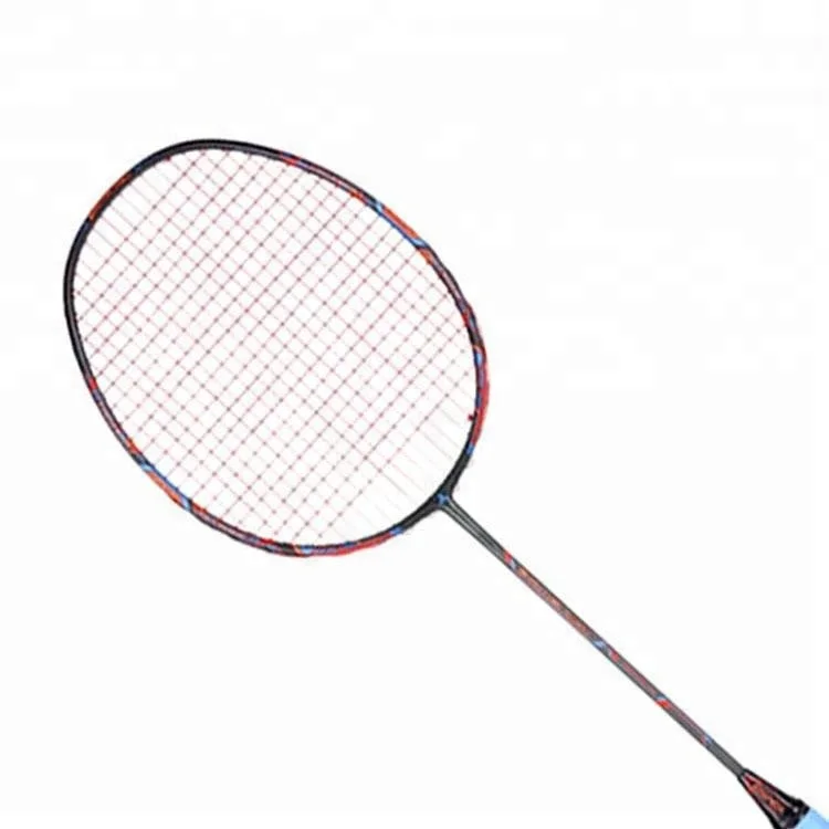 
Factory specialized production chame 9U58Gram Super Lightest 46T 30lbs 100% Carbon Fiber Graphene Technology badminton racket 