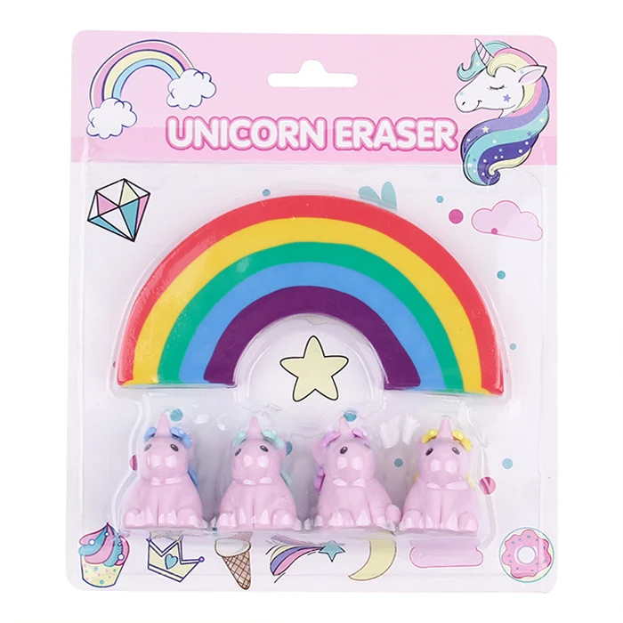 Licheng EB417 3D Eraser, Custom Cool Cactus Rubber Pencil Eraser