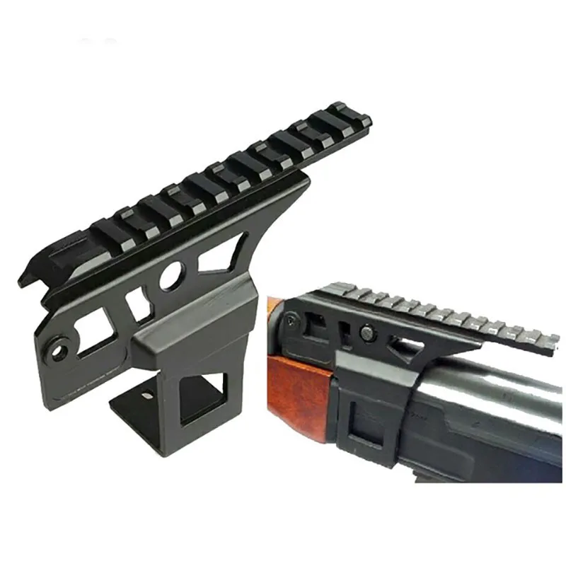 AK Ris Rail Top Mount Tactical Saiga Beta Spetznaz Model AEG Sight Scope Mount Green Laser Mount