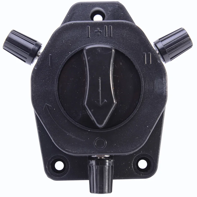 Electric fence  black color 3-way circuit breaker/cut out switch