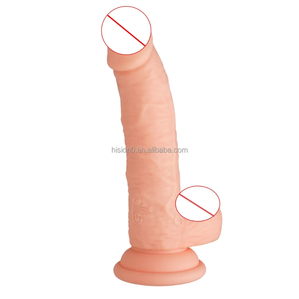 5.5' 19cm Best Big Escapade Silicone Dong Novice Soft Silicone USB Charging Private Vibrating Dildo