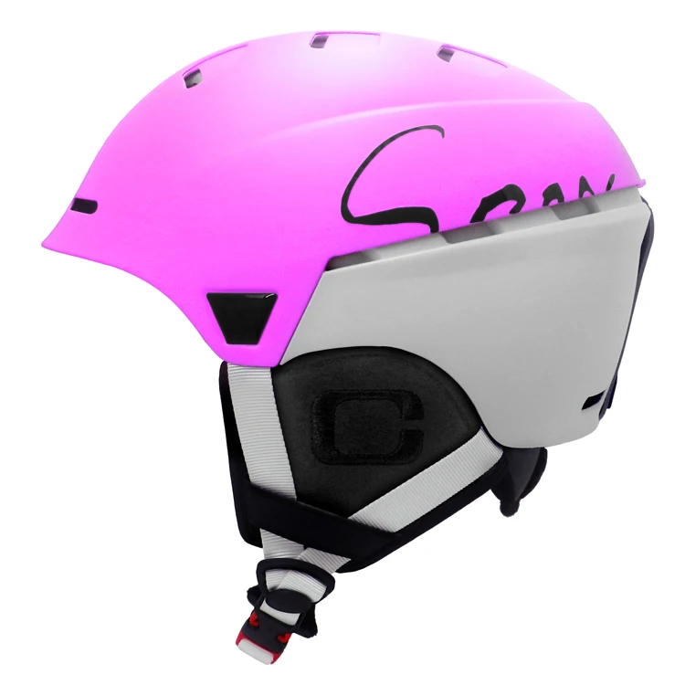 
CE EN 1077 professional ski gear streamlined types of race helmet for men women kids 