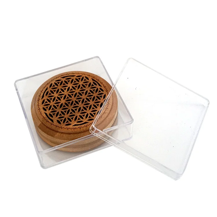Hot selling Bamboo round incense burner