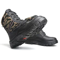 Hot Selling Anti Acid And Alkali Safety Working Boots Industrial Safety Shoes With Pu Sole In Oil And Gas Field