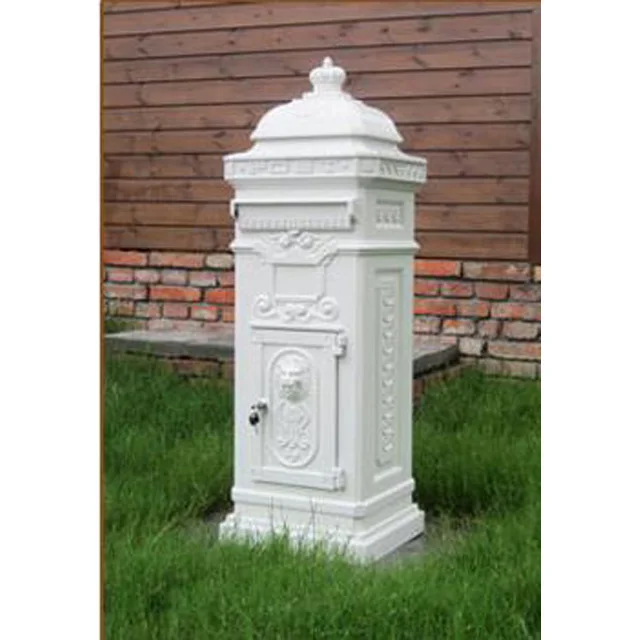cast iron or cast aluminum mailbox