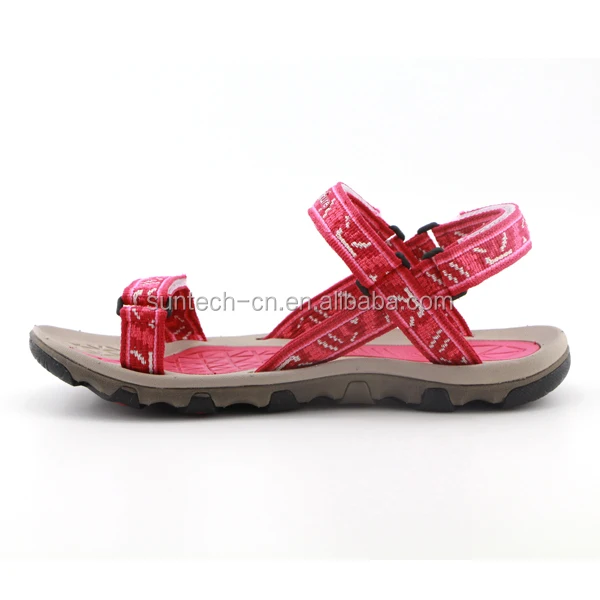 2016 new design customized lady beach sandals