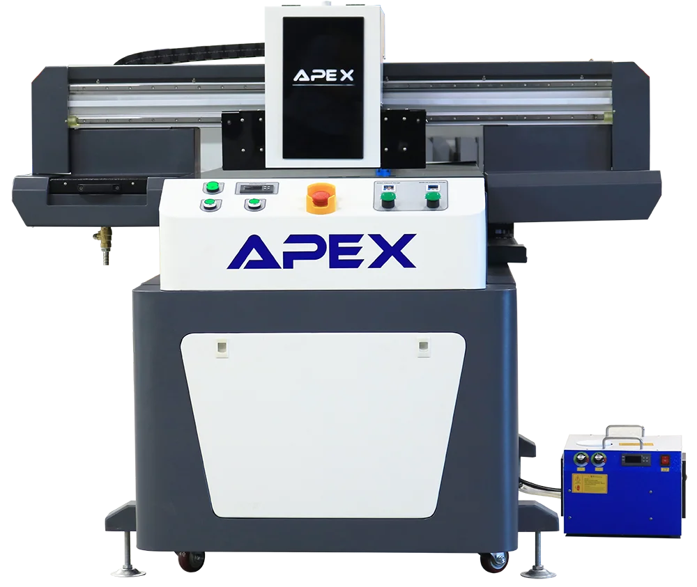 APEX UV printer UV7110 for customizing and creating unique graphics products