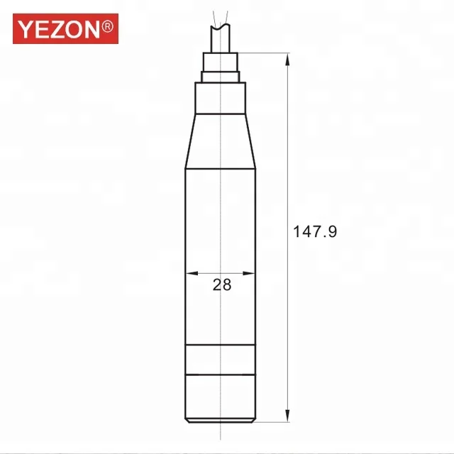 YEZON Input Liquid Level Transmitter for Reservoir Water Tower Water Level Sensor Industrial Water Level Meter