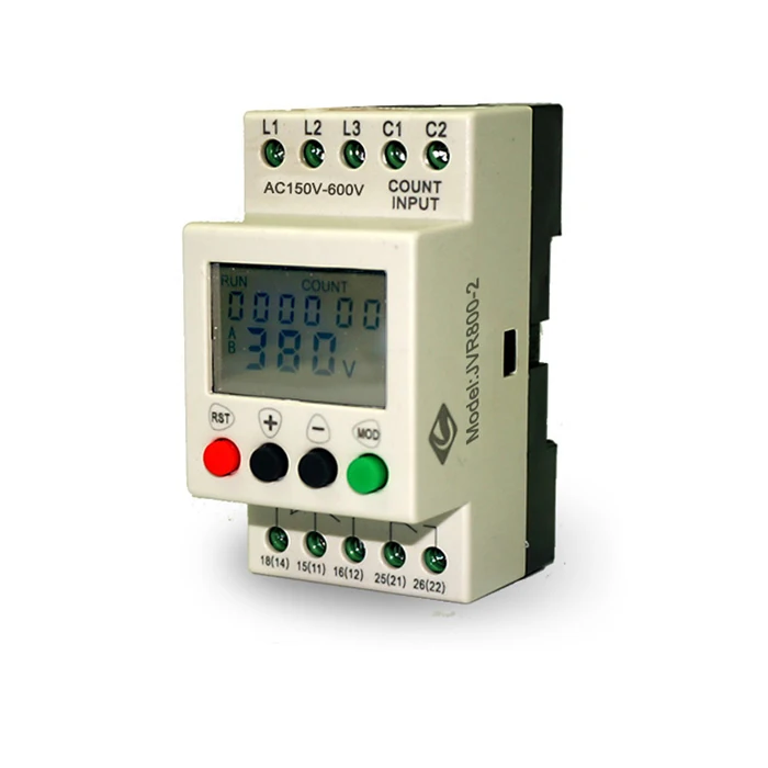 Phase Monitoring Relay Failure Reversal Digital Monitor Three Phase Detector