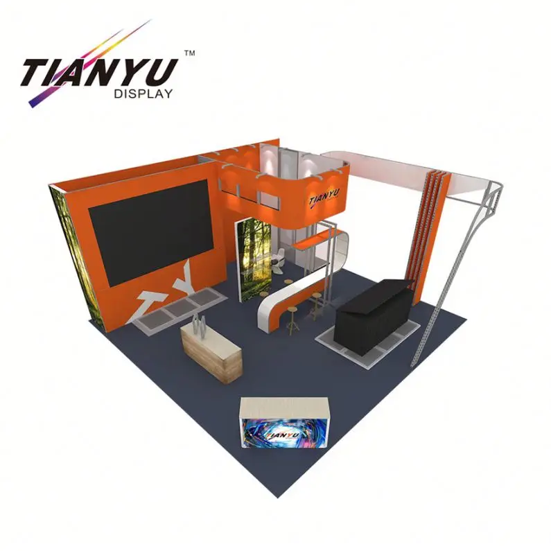 20x20ft Reusable Portable Modular Aluminum Trade Show Booth for Exhibition Stand fair  Display