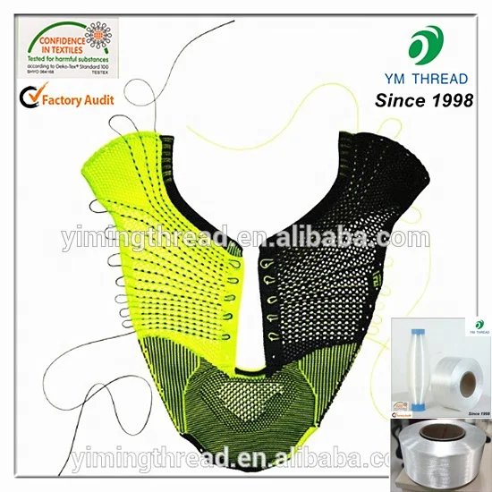 
High Quality Hot Melt Nylon Yarn White 100D 150D 180D Nylon Low Melt Yarn 