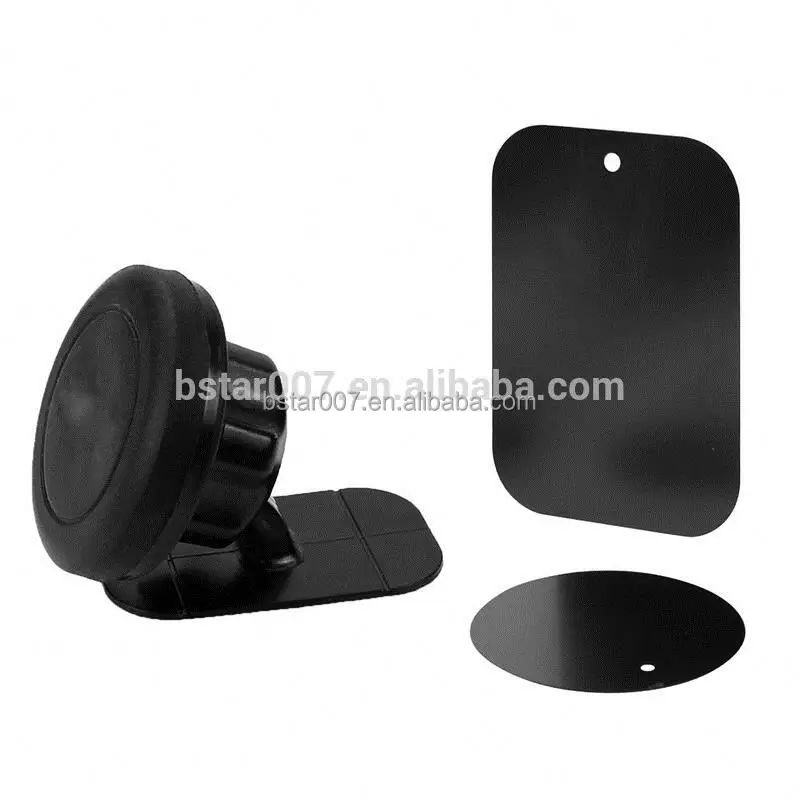 New universal 360 rotating cellular phone magnetic holder stick on dashboard with 4pcs N50 magnets