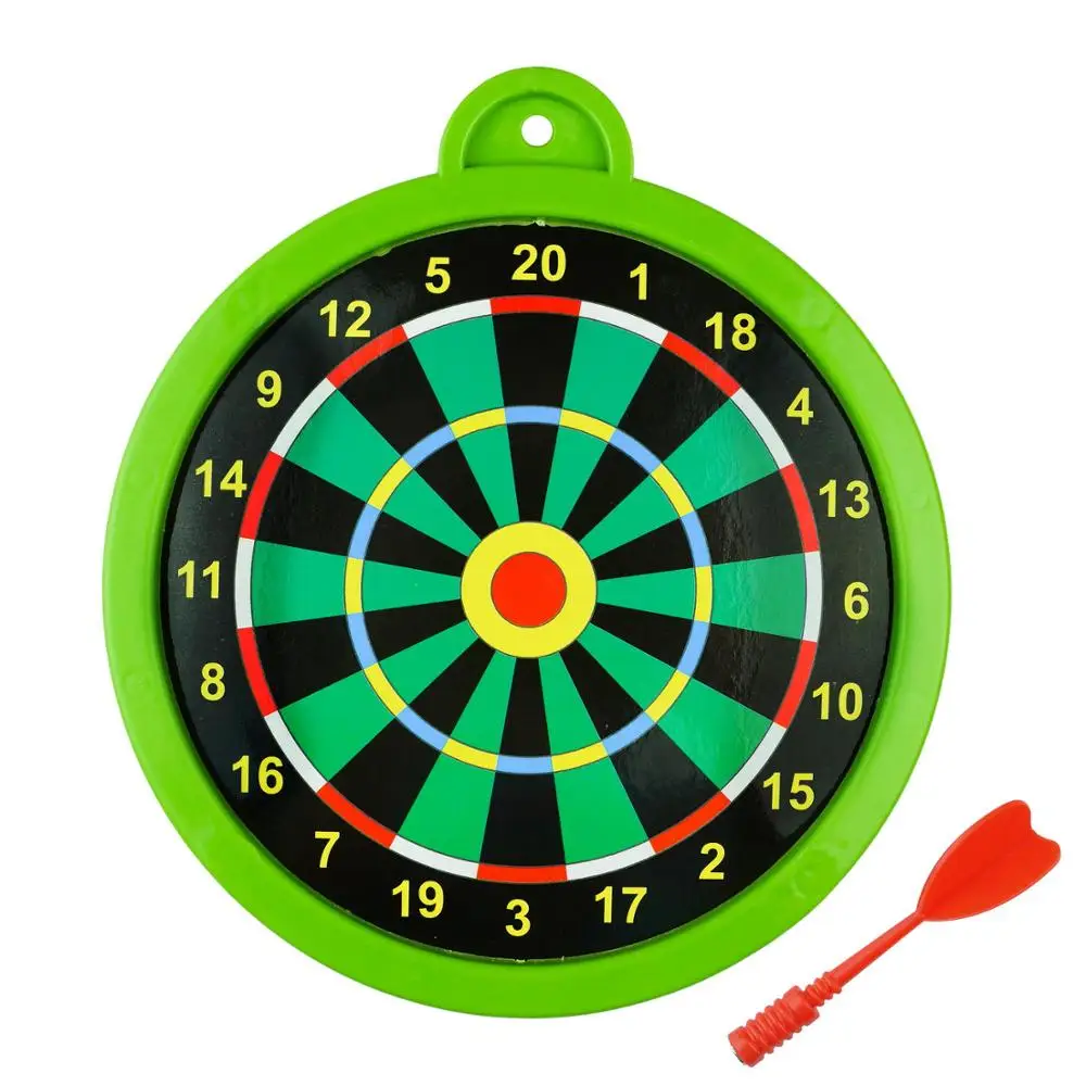 
Plastic Magnetic Dartboard Set 16 CM Dart Board with 1 Magnet Dart for Kids Game 