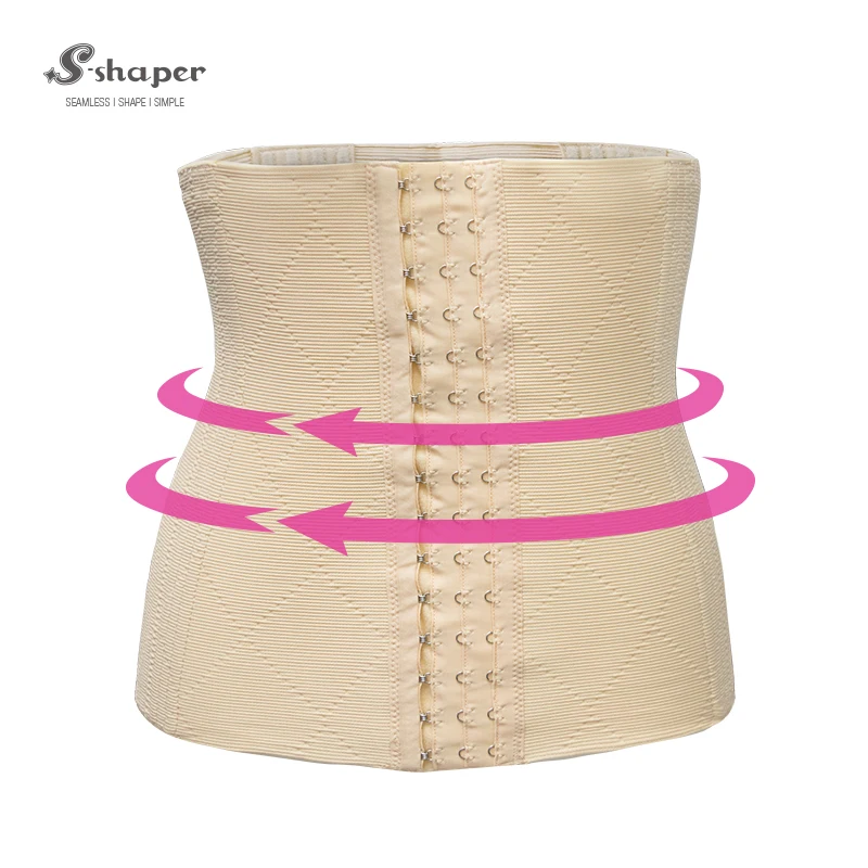 S-SHAPER женские 16 стальных косточек дышащий пояс для похудения Корсеты и бюстье живот Корректирующее белье