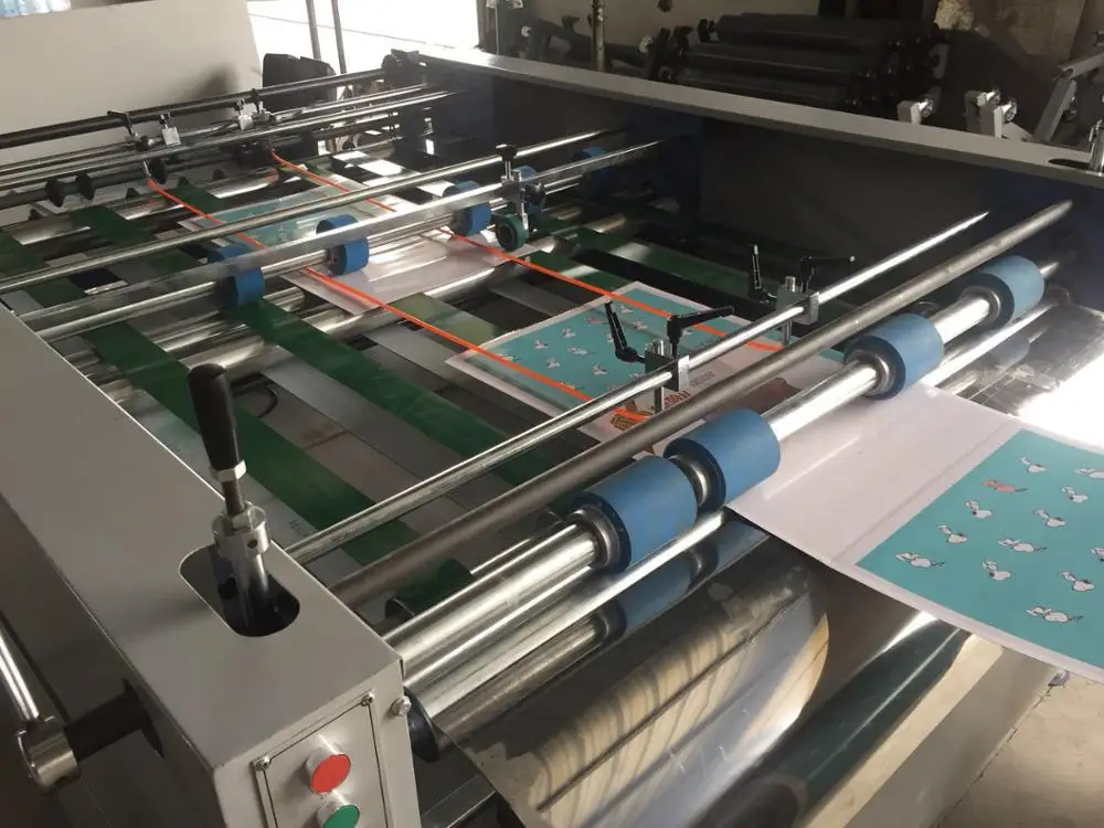 Factory direct deal automatic die cutting machine film slitting machine for BOPP for laminated paper sheets automatic sheeter