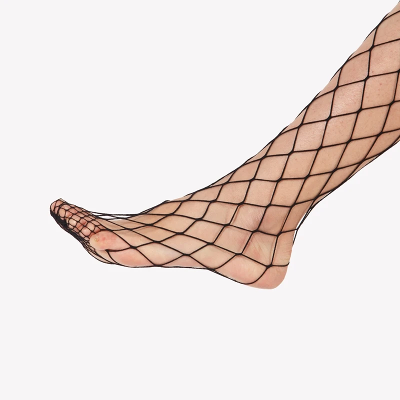 Women Sexy Ultra Sheer Fishnet Stockings Or Big Hole Fishnet Tights Pantyhose