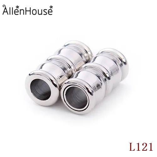 Quick Release Antique Copper Rope Bracelets End Cap,Metal Screw Clasps for Leather Cord Holder