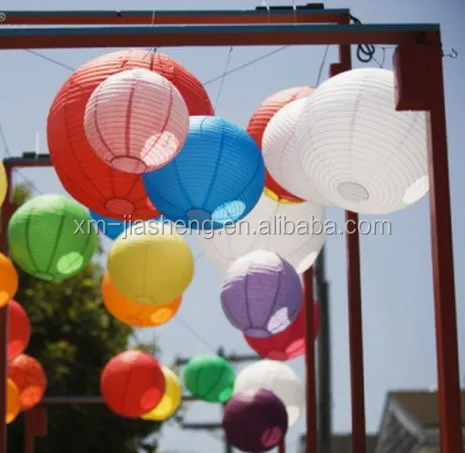 High quality customized printing big size round chinese traditional paper lantern for wedding,christmas,party,decoration