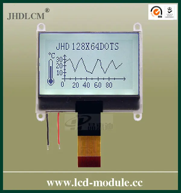 жк-дисплей модуль для стиральной машины JHD12864-G146BSW-G
