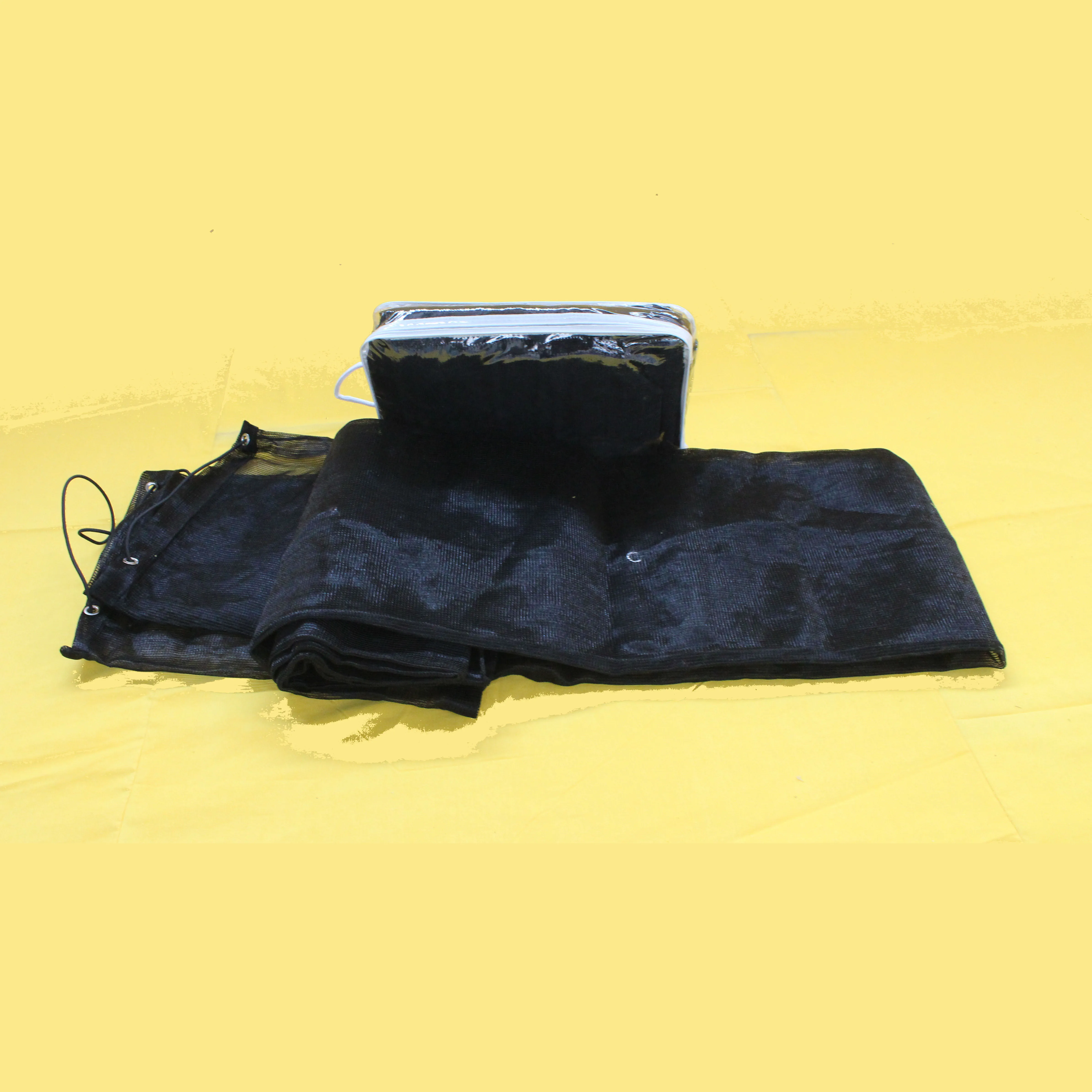 Full size HDPE fine mesh cargo net