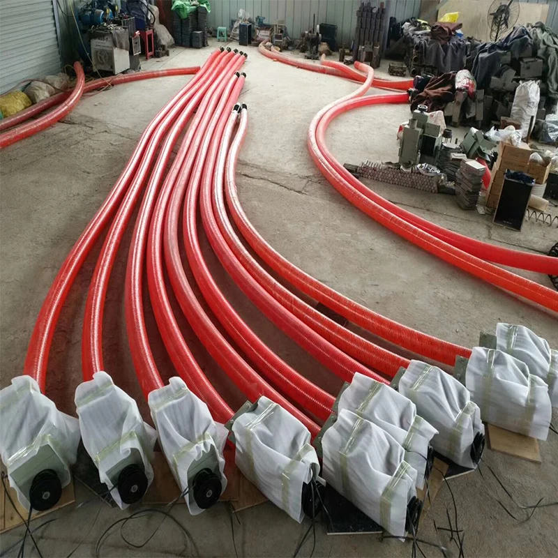 
Grain suction machine flexible screw conveyor 