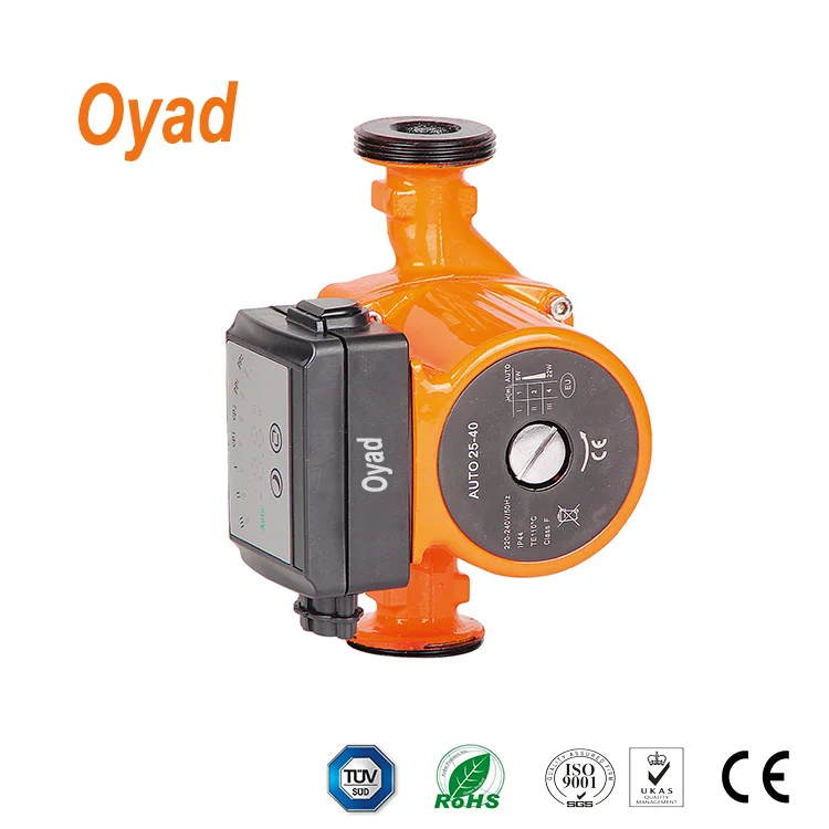 low power class A energy saving circulation pump for radiant floor heating